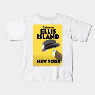Welcome to Ellis Island New York Kids T-Shirt